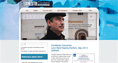 Desktop Screenshot of ernestocordero.com
